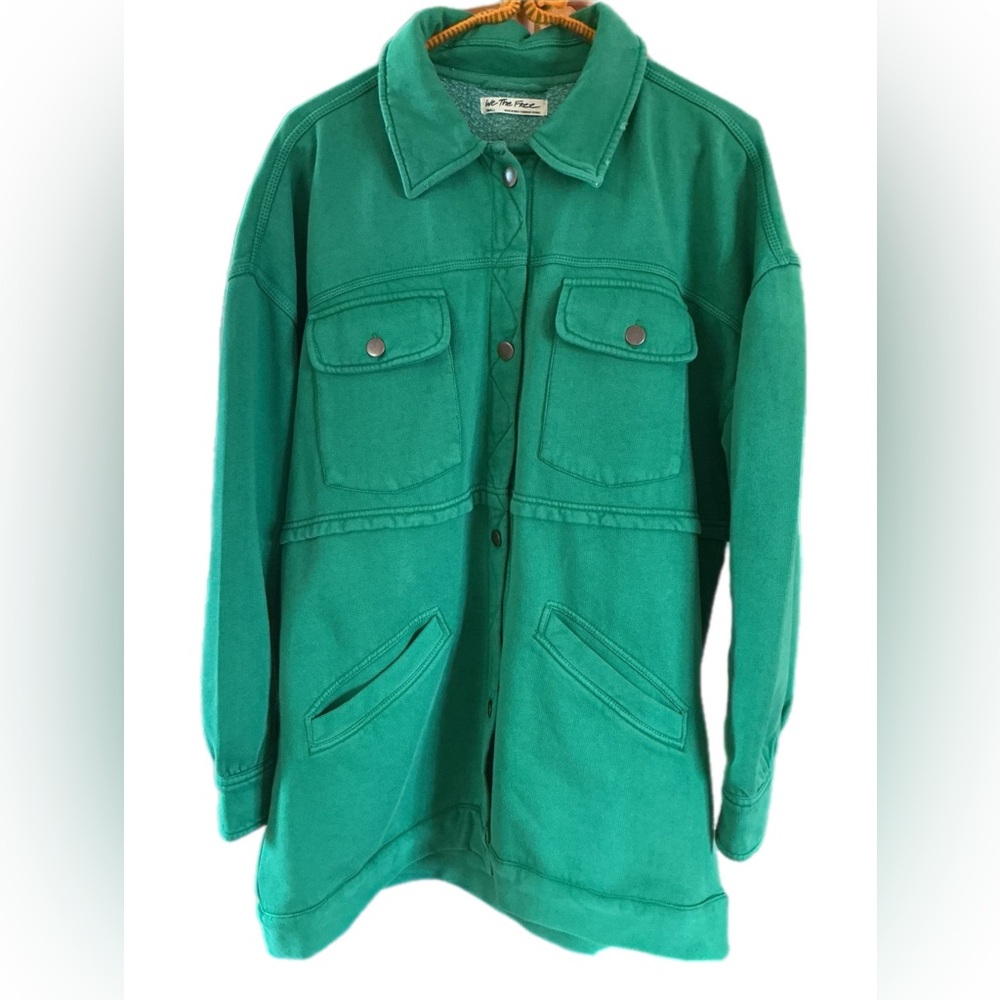 Free People Dawson Chore
Jacket Green Jolly Rancher small - Picture 8 of 11